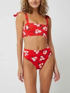 Brandneu ? Banana Moon ? Bikini-Hose Mit Hohem Bund Modell 'Sandra Sunnyside' - Rot ⭐
