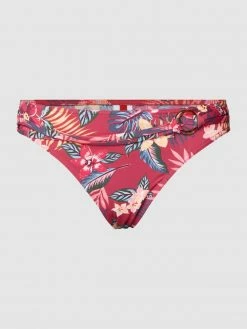 Angebote ⌛ S.Oliver RED LABEL ? Bikini-Hose Mit Allover-Muster - Hellrot ?