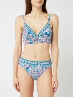 Esprit shop 23 Billig ✨ PROFILE BY GOTTEX ? Bikini-Oberteil Mit Ornamtentalem Muster - Türkis ✨